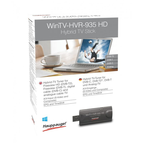 Hauppauge TV-Tuner WIN TV HVR-935C HD USB 2.0 Stick DVB-T2 uztvērējs