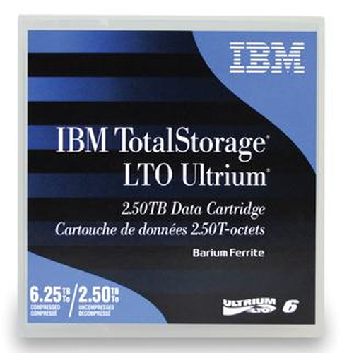 IBM Media Tape LTO6 2.5/6.25 TB New Retail