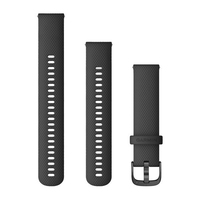 Garmin Acc, Venu, 20mm Band,  Black/Slate 010-12932-11,  753759229917 navigācijas piederumi