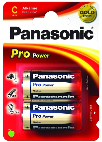 Panasonic Pro Power Gold C LR14PPG/2BP - Baby UPS aksesuāri