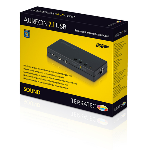 Aureon 7.1 USB - Soundkarte - 16-Bit skaņas karte