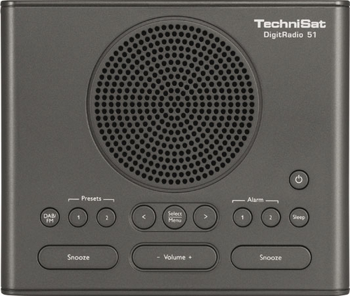 TechniSat Digitradio 51 DAB+/FM black magnetola
