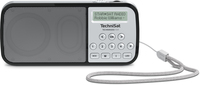 TechniSat TECHNIRADIO RDR DAB+ Radio, USB, portable, silver radio, radiopulksteņi