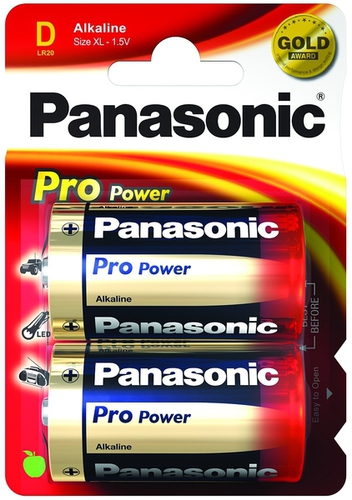 Panasonic Pro Power Gold D LR20PPG/2BP - Mono UPS aksesuāri