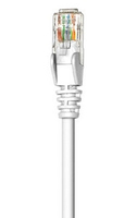 Intellinet cable patch RJ45, kat. 5e UTP, 5m white - 100  copper tīkla kabelis