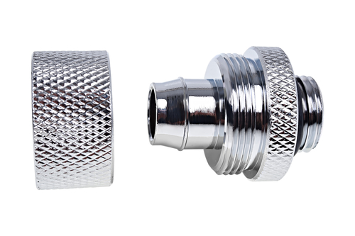 Alphacool Eiszapfen hose fitting 1/4" on 16/10mm, 6-pack chrome-plated - 17235 ūdens dzesēšanas sistēmas piederumi