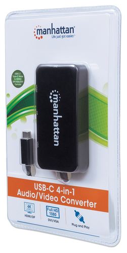 MANHATTAN 152600 Manhattan AV USB-C 3.1 adapteris