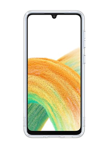 SAMSUNG Soft Clear Cover A33 5G Transpar aksesuārs mobilajiem telefoniem