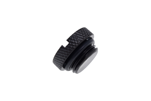 Alphacool Eiszapfen locking screw 1/4", black (17252) ūdens dzesēšanas sistēmas piederumi