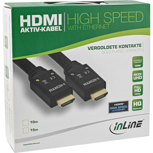 High Speed - HDMI mit Ethernetkabel - HDMI (M) adapteris