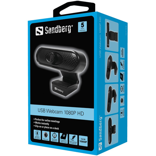 SANDBERG USB Webcam 1080P HD web kamera