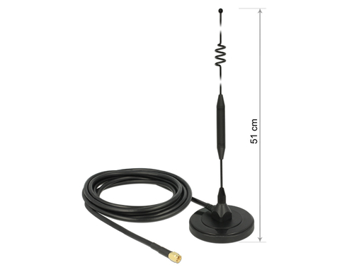 LTE-Antenne Delock SMA 6,0dBi omni outdoor GSM/UMTS/Blueto Rūteris