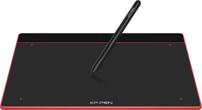 Tablet graficzny XP-Pen Deco Fun XS Carmine Red Deco Fun XS_R (0654913041126) grafiskā planšete