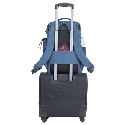 Rivacase 8365 Laptop Backpack 17.3  blue portatīvo datoru soma, apvalks