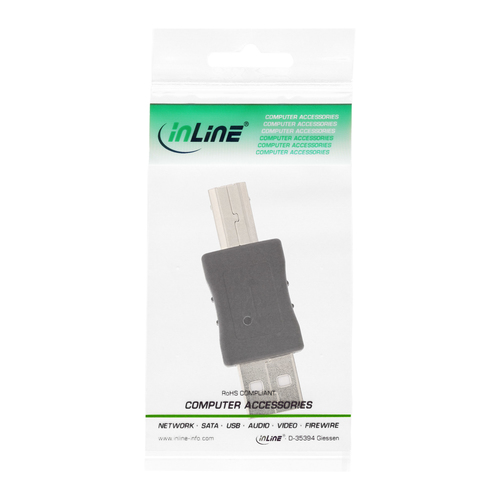 Adapter USB InLine Typ A meski - B meski (33443A)