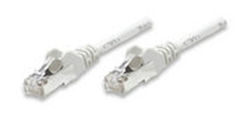 Intellinet Network Cable RJ45, Cat6 UTP, 5m White, 100  copper tīkla kabelis