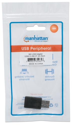 Manhattan USB 2.0 Typ C Adapter Typ C-Buchse auf A-Stecker adapteris