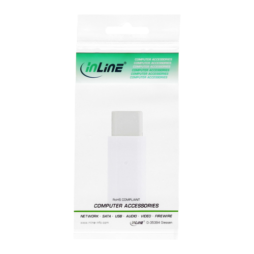 USB-Adapter - USB-C (M) bis Micro-USB Typ B (W) adapteris