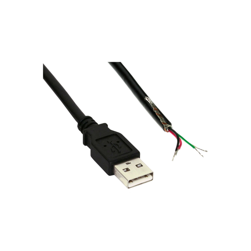 InLine 34520Z 2m black USB Kabel (34520Z) adapteris