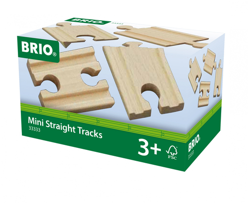 Brio Mini straight tracks (33333) konstruktors