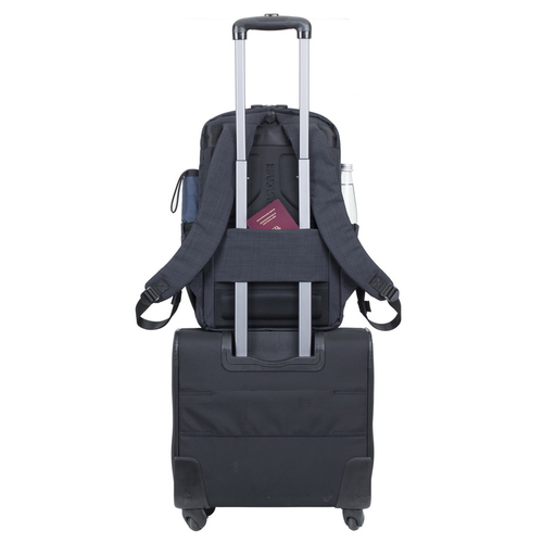 Rivacase 8365 Laptop Backpack 17.3  black portatīvo datoru soma, apvalks