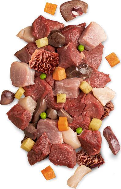 Josera Meat Lovers Menu Wolowina z ziemniakami 400g 10141312 (4032254762416) barība suņiem