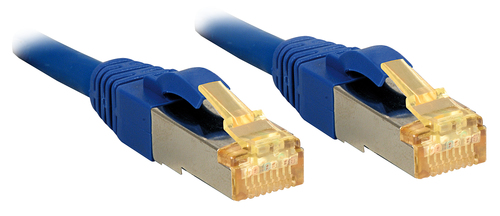 Cat.7 S/FTP PIMF LSOH, blue, 0,5m  Patchkabel tīkla kabelis