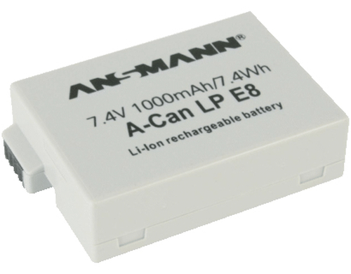 Ansmann A-Can LP-E8 Li-Ion foto, video aksesuāri