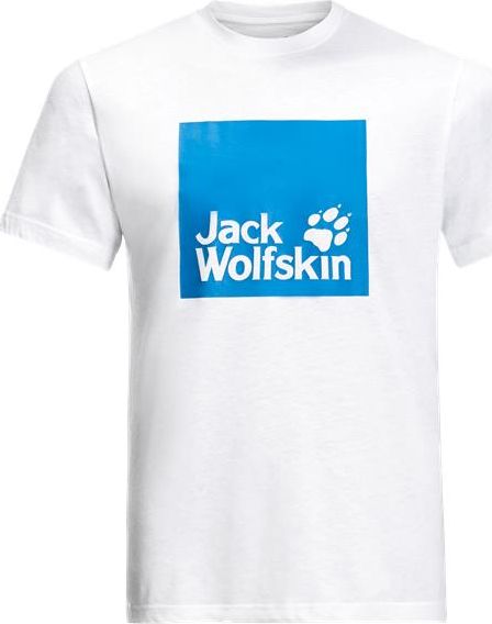 Jack Wolfskin Koszulka meska OCEAN LOGO T M white rush r. M 9769942 (4064993173086)