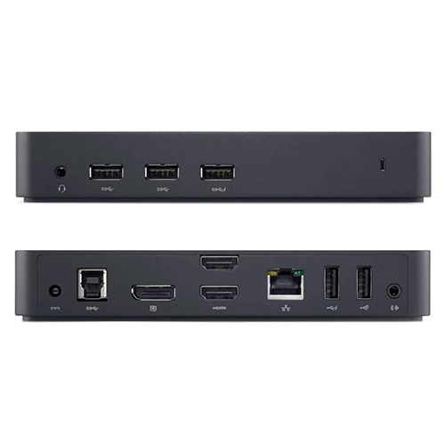 DELL USB 3.0-Dockingstation D3100 SWI (452-BBOQ) datortīklu aksesuārs