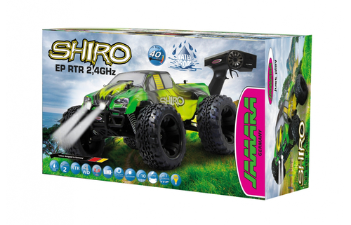 JAMARA Shiro 1:10 EP 4WD LED NiMh 2,4G - 53366 Radiovadāmā rotaļlieta