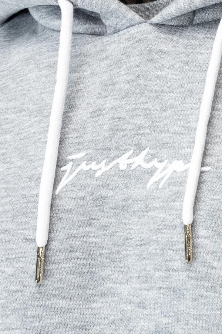 Justhype Justhype Scribble Logo Hoodie HYPSCRIB009 szary L