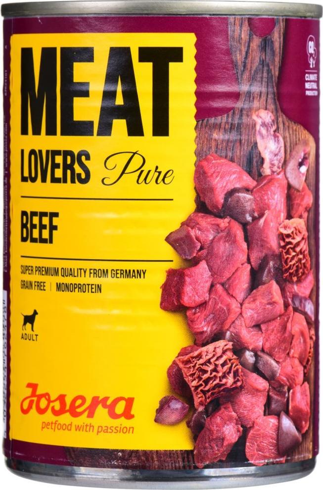 Josera Meatlovers Pure Wolowina 400g 10141304 (4032254762478) barība suņiem