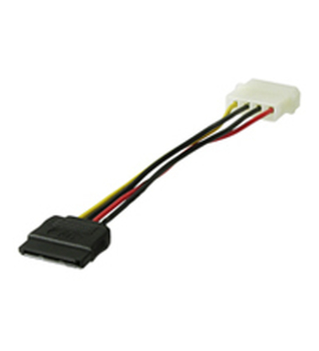 Goobay Molex - SATA, 0.15m, Multicolor (50674) kabelis datoram