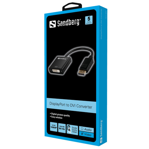 Sandberg Adapter DisplayPort>DVI karte