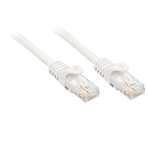 Basic Cat6 U/UTP Kabel, weis, 2.00m tīkla kabelis