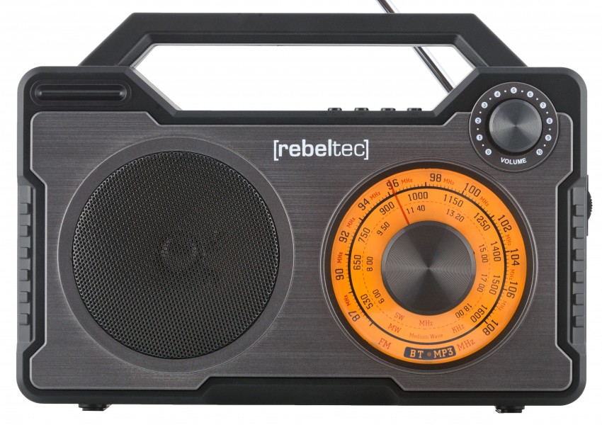 Rebeltec RODOS Portable Bluetooth player  radio FM 10W RMS pārnēsājamais skaļrunis