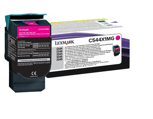 Toner Lexmark magenta | 4000pgs | C544dn/C544dtn/C544dw/C544n/X544dn/X544dtn/... toneris