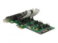 DeLOCK PCIe>3x Serial RS-232+1xTTL 3,3V karte