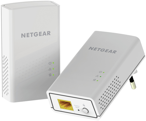 Netgear Powerline 1000Mbps AC650 1PT GbE Adapters Bundel + WiFi (PLW1000) POWERLINE adapteri