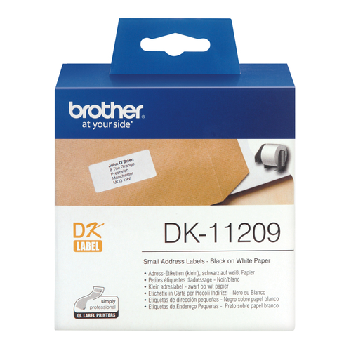 Brother Addressing labels DK-11209 uzlīmju printeris