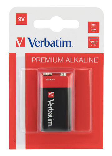 Verbatim battery x 9V - alkaline Baterija