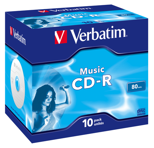 Verbatim Music CD-R CD-R 700MB 10Stck(e) (43365) matricas