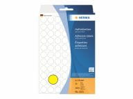 HERMA Vielzwecketiketten yellow 13 mm rund Papier 2464 St. biroja tehnikas aksesuāri