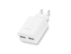 i-tec USB Power Charger 2-Port 2.4A White 2x USB Port DC 5V max. 2.4A iekārtas lādētājs