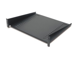 AR8105BLK Fixed Shelf    - 50lbs/23kg, Black Serveru aksesuāri