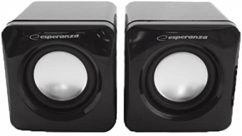 ESPERANZA Speakers 2.0 Leggiero EP111 Cube USB - 2 x 3W datoru skaļruņi