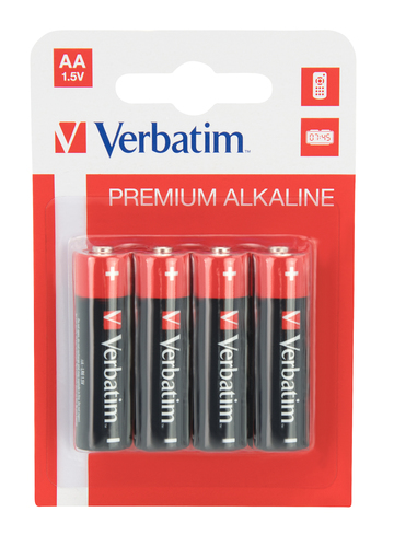 Verbatim battery - 4 x AA type - alkaline Baterija