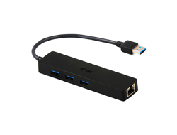 i-tec USB 3.0 Slim HUB 3 Port + Gigabit Ethernet Adapter USB centrmezgli