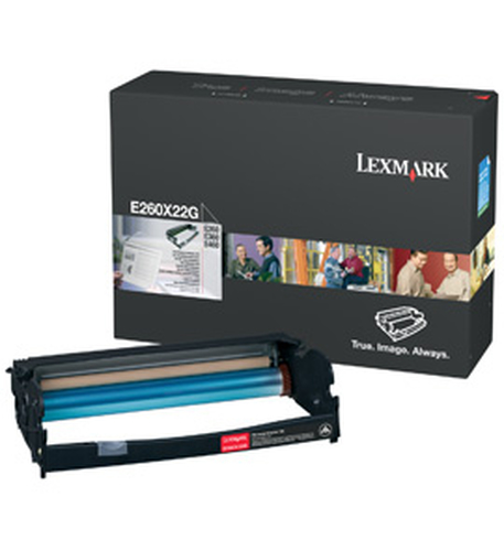 Photosensitive drum Lexmark black | 30 000pgs | E260/ E360/ E460/X264dn toneris